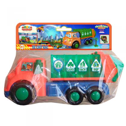 Đồ Chơi Xếp Hình 226 (L3-Xe lấy rác chứa xếp hình)