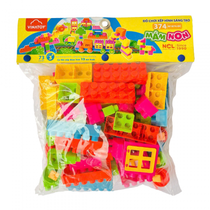 ĐỒ CHƠI XẾP HÌNH SÁNG TẠO VINATOY 374 I M1874-ĐC