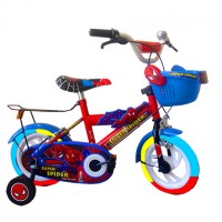 Spiderman, three colors wheel (68) 14 inch Children bicycle