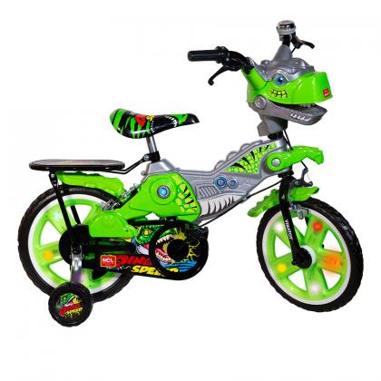 XE ĐẠP TRẺ EM 14 INCH K124 KHỦNG LONG VINATOY (CÓ ĐÈN, NHẠC) | M1935-X2B