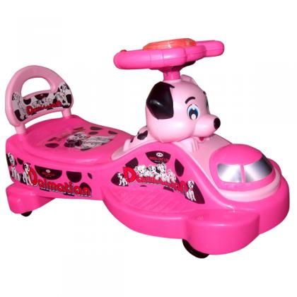 Dalmatian Swinging Bike (Leaning Back)