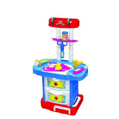 Đồ Chơi Vali 3 Trong 1: Bộ Dụng Cụ Bác Sĩ | M1738-BB83-2