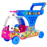 ĐCXHST 344 (Xe Đẩy Siêu Thị 3 Trong 1 Chứa Đồ Chơi Đi Biển) | M1713-LR