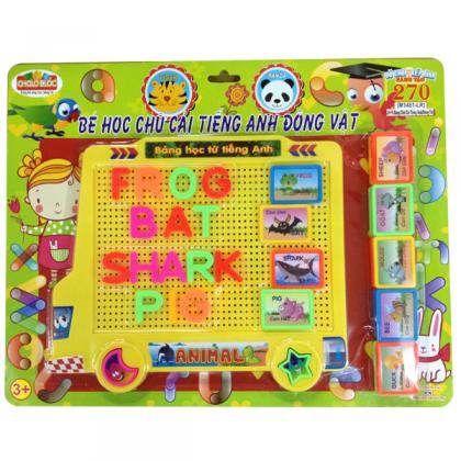 Creative building block toys 270 (L10-Blister alphabet English-animal) M1481-LR