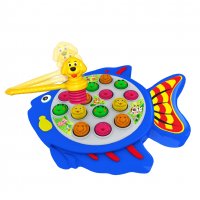 Con cá pin đập đầu thú phát nhạc | M1684-BB60-2I