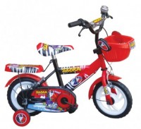 2 colors (black+red) (6) 12 inch Children bicycle