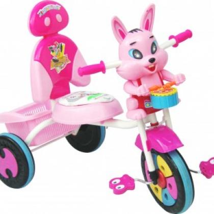 Xe 3 bánh L1 Con Thỏ bánh đen
